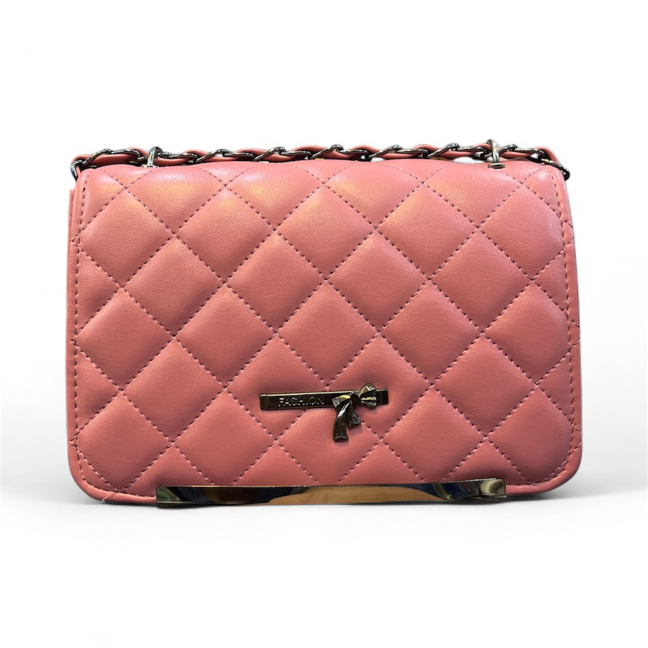 Classic Quilted Chain Sling Bag