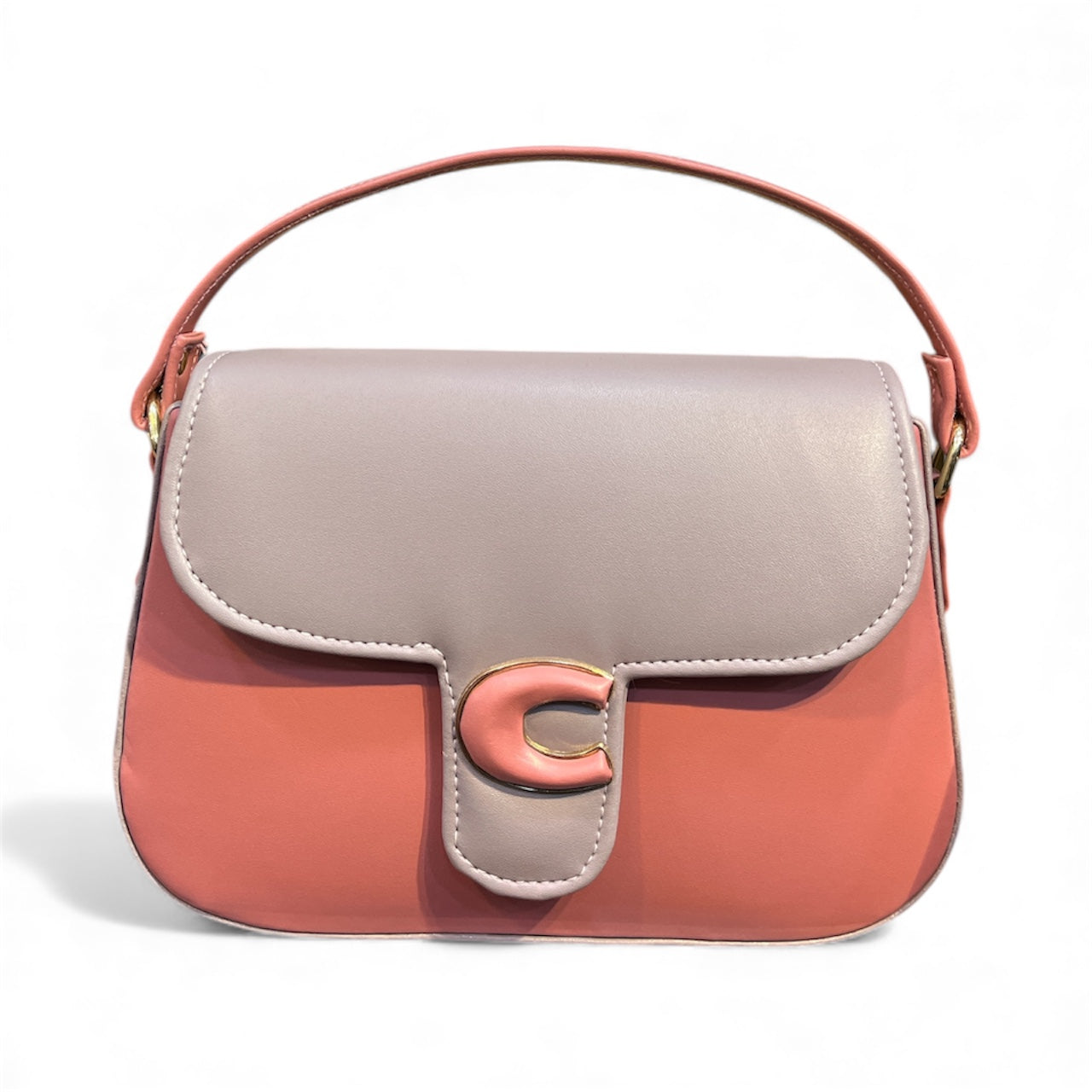 Dual-Strap Premium Sling Bag | Short Handle + Adjustable Long Strap | 2-Partition Design