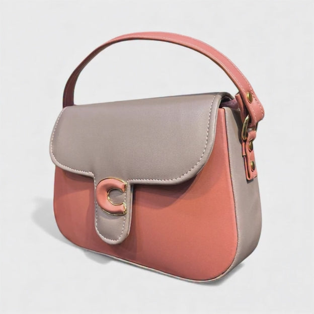 Dual-Strap Premium Sling Bag | Short Handle + Adjustable Long Strap | 2-Partition Design