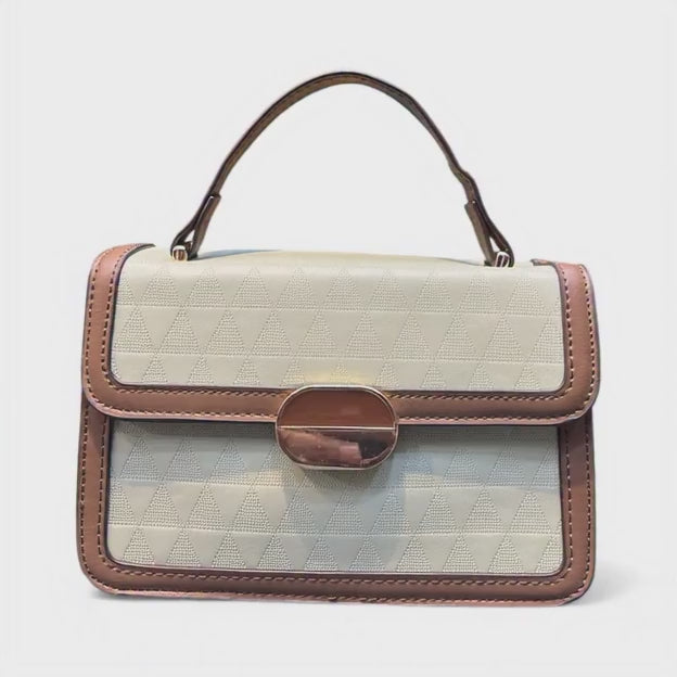 Green Broad-Belt Sling Bag | Single-Partition Minimal Design